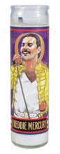 Load image into Gallery viewer, The Unemployed Philosopher&#39;s Guild Freddie Mercury Secular Saint Candle
