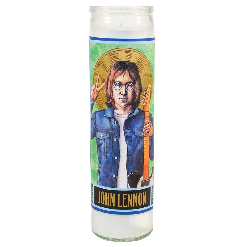 The Unemployed Philosopher's Guild John Lennon Secular Saint Candle