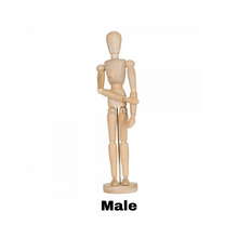 Load image into Gallery viewer, Wood Figure Manikins
