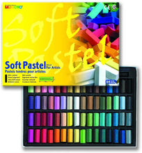 Load image into Gallery viewer, Mungyo Soft Pastel 64 Color Set Square Chalk
